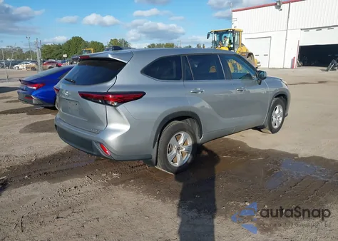 2023 Toyota Highlander Le from USA, damaged, VIN 5TDKDRBH4PS022014